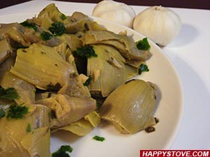 Artichoke Hearts Stir-Fry with Italian Parsley Artichoke Hearts Stir-Fry with Italian Parsley